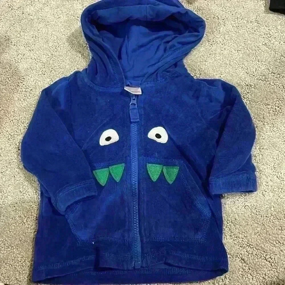 Hanna Andersson terry cloth hoodie jacket - Picture 3 of 4